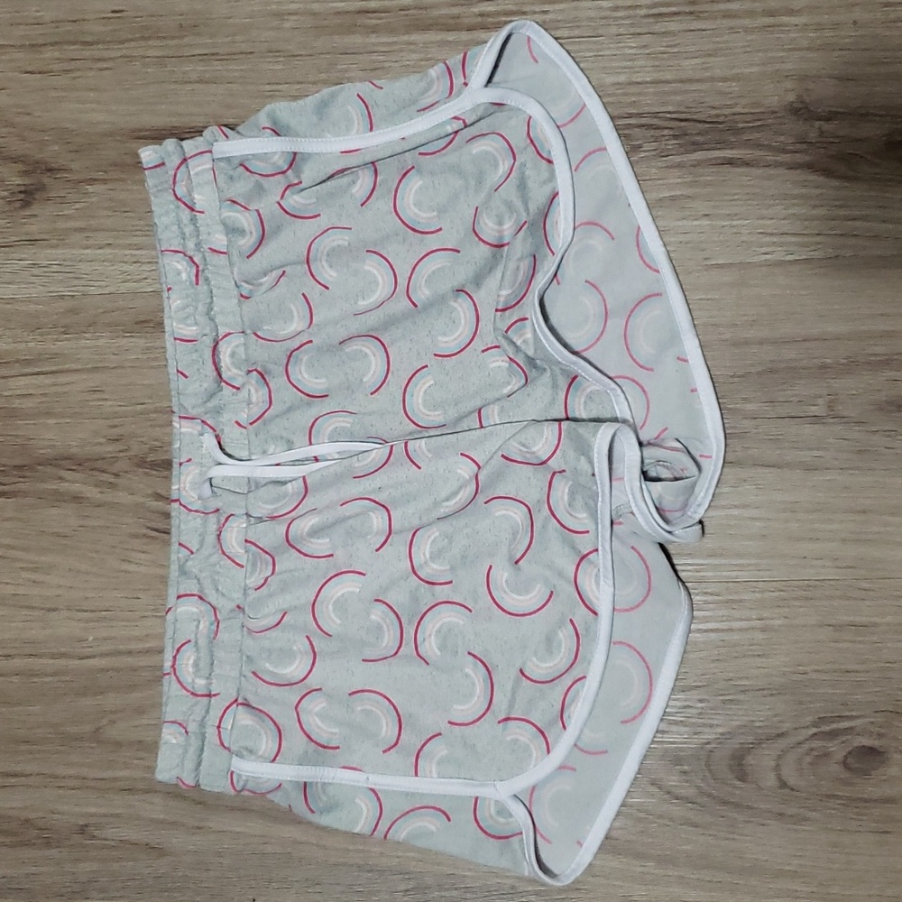 Rainbow Dolphin Style Lounge Pajama PJ Sleep Shorts